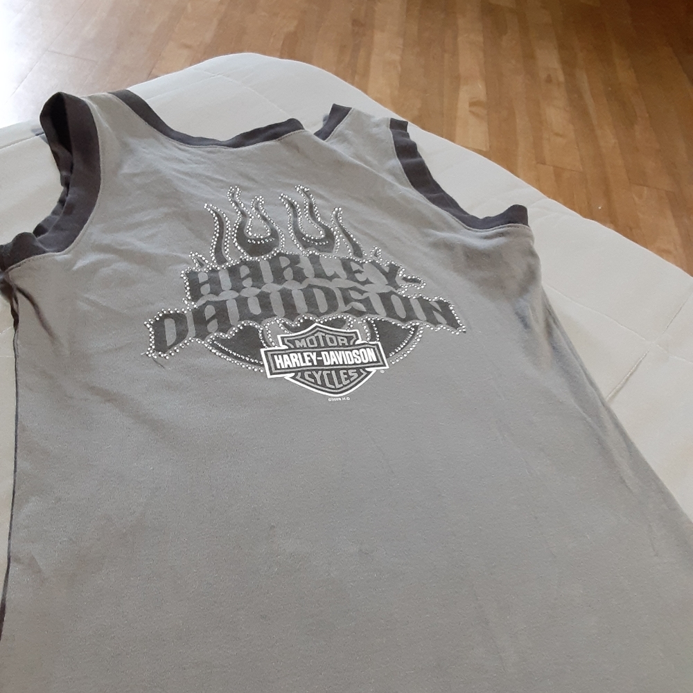 Harley Davidson Laced Tank